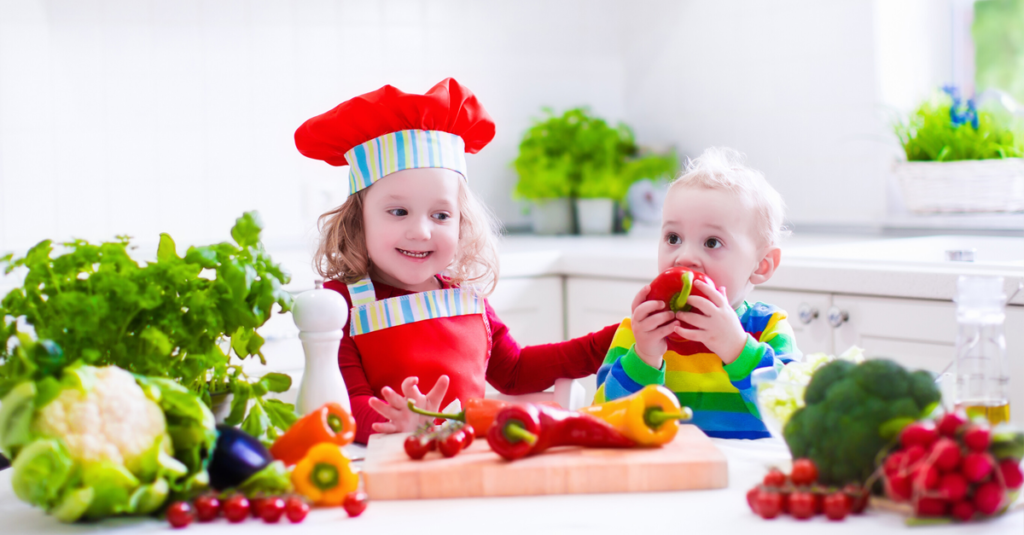 Recetas sanas y divertidas para cocinar con niños